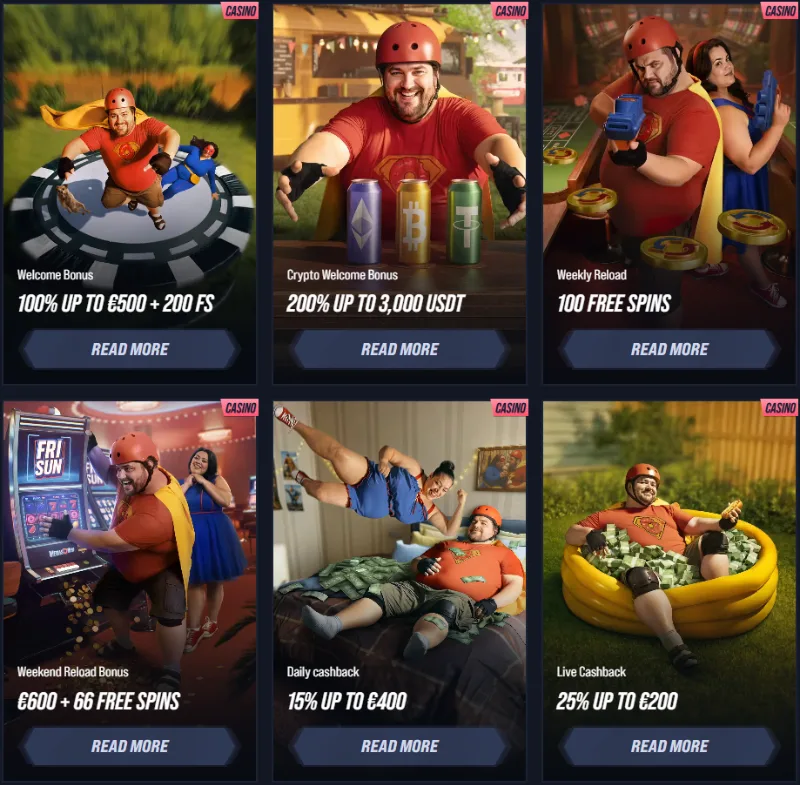 casino bonus vegashero